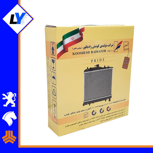 رادیاتور آب پراید کوشش