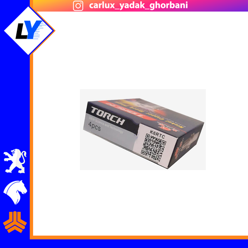 شمع تورچ تک پلاتین (بسته بند 4 عددی) k6rtc