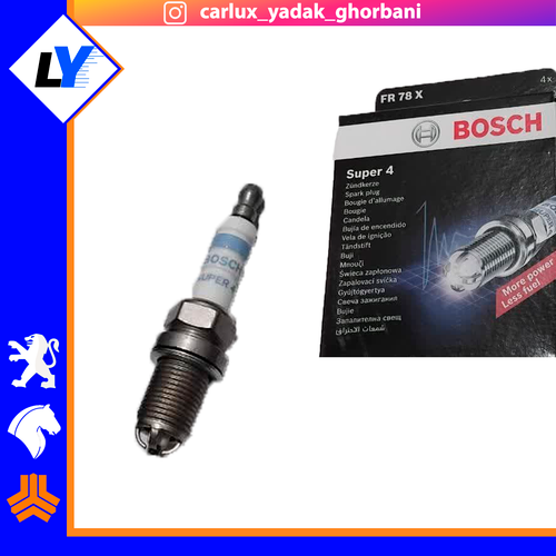 شمع بوش چهار پلاتین fr78x روس (بسته بندی 4 عددی)
