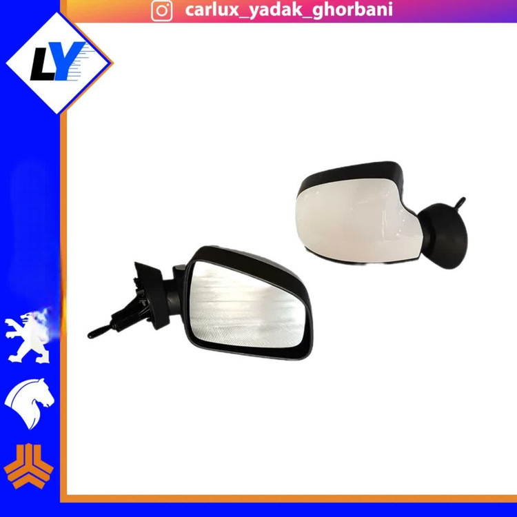 اینه بغل ساندرو/ال90 برقی فلاپ سفید (سمت مورد نظر انتخاب شود)