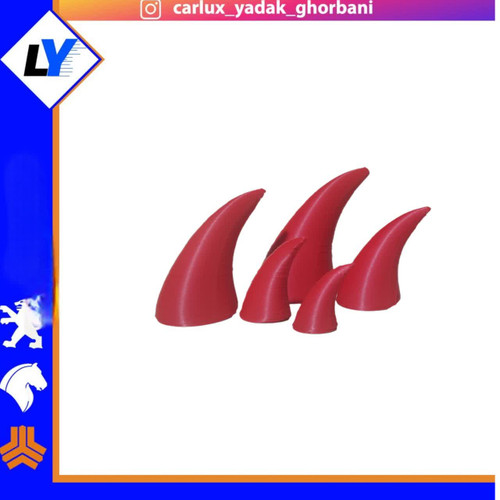 شاخ تزئینی داشبورد خودرو(رنگ مورد نظر انتخاب شود)